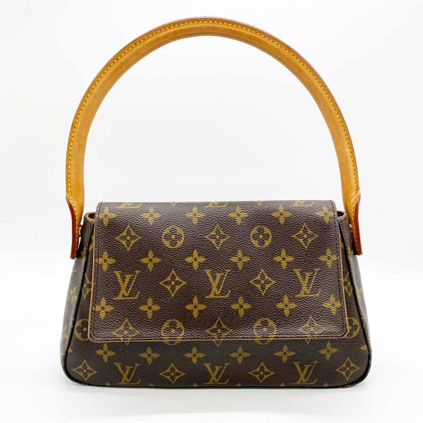 itw8rl21pds0 1 Louis Vuitton Mini Looping Monogram Brown