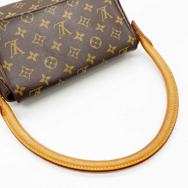 itw8rl21pds0 7 Louis Vuitton Mini Looping Monogram Brown