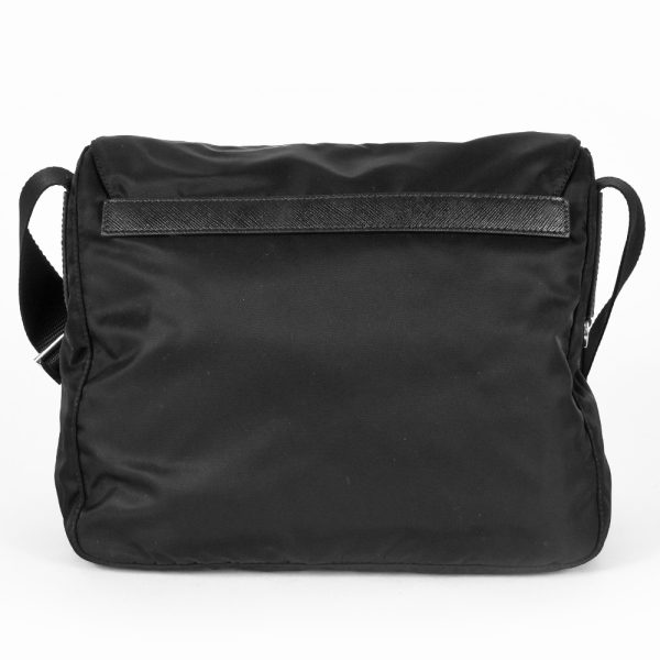 itx844e6usb1 03 Prada Shoulder Bag Nylon Black