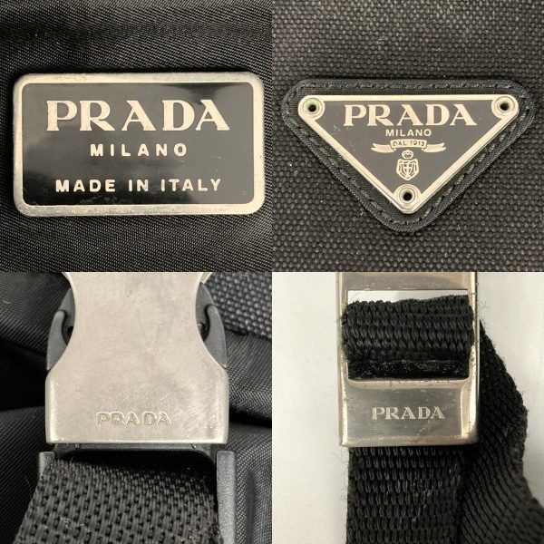 itxe1xrmz25w 15 c Prada Rucksack Nylon Black