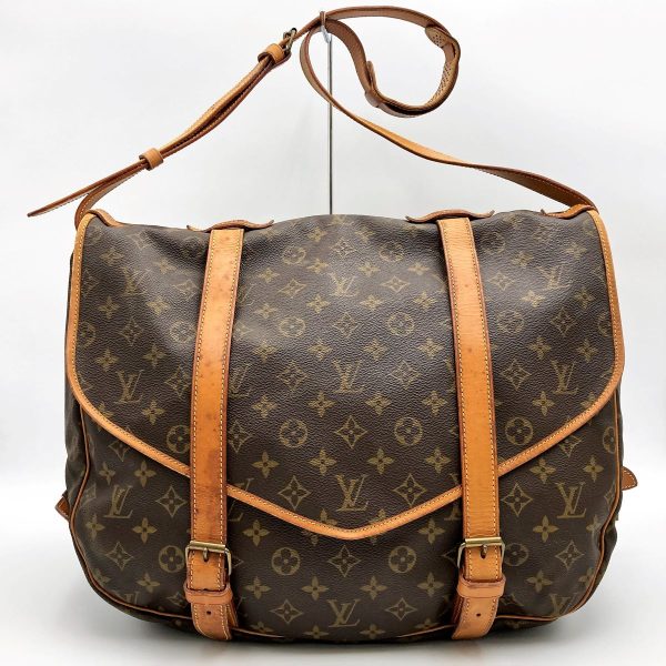 itz91a8eqgpw 1 Louis Vuitton Saumur 43 Monogram Brown