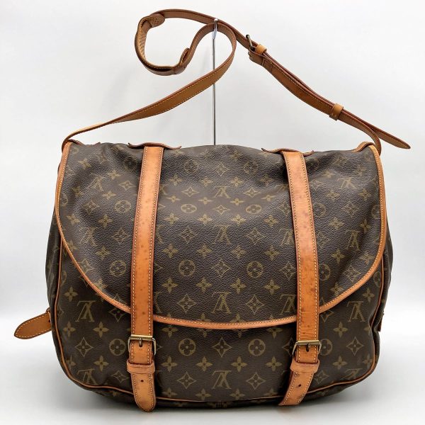 itz91a8eqgpw 2 Louis Vuitton Saumur 43 Monogram Brown