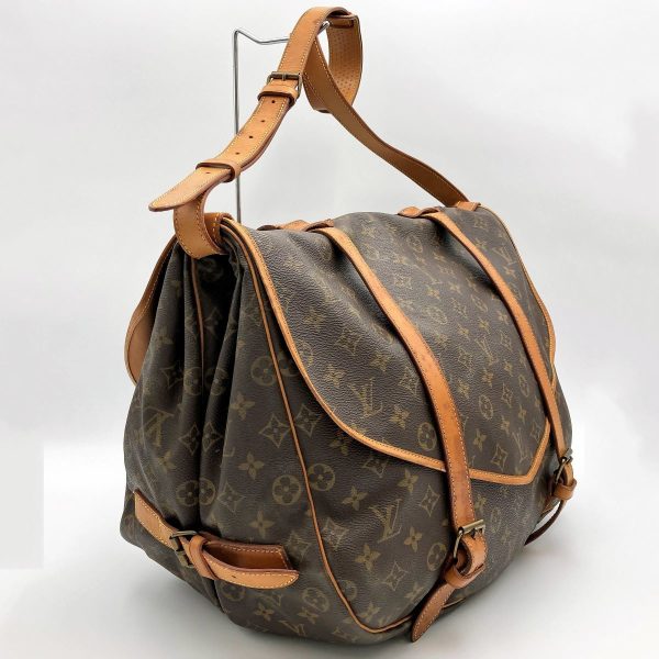 itz91a8eqgpw 3 Louis Vuitton Saumur 43 Monogram Brown