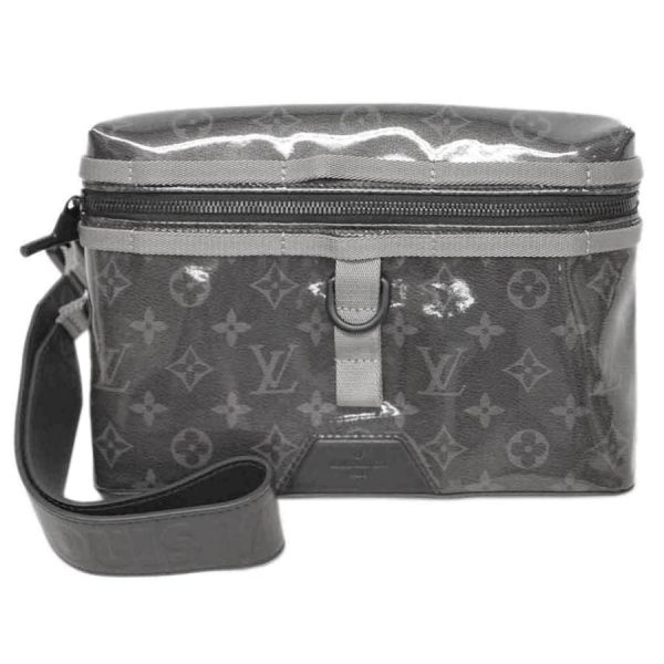 j2791 Louis Vuitton LV Monogram Eclipse Messenger PM Glaze Shinjuku Isetan Limited