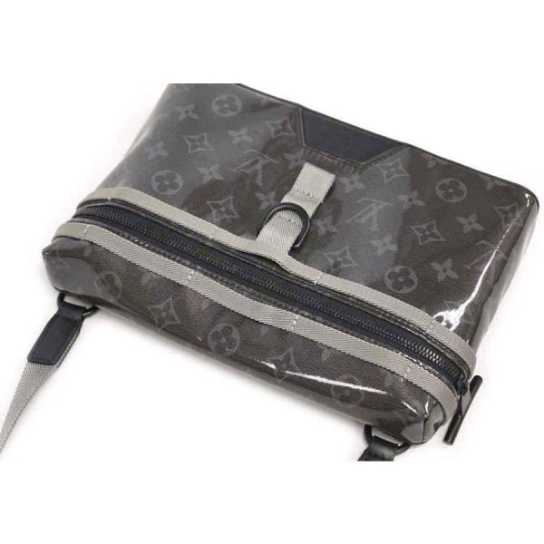 j2791 8 Louis Vuitton LV Monogram Eclipse Messenger PM Glaze Shinjuku Isetan Limited