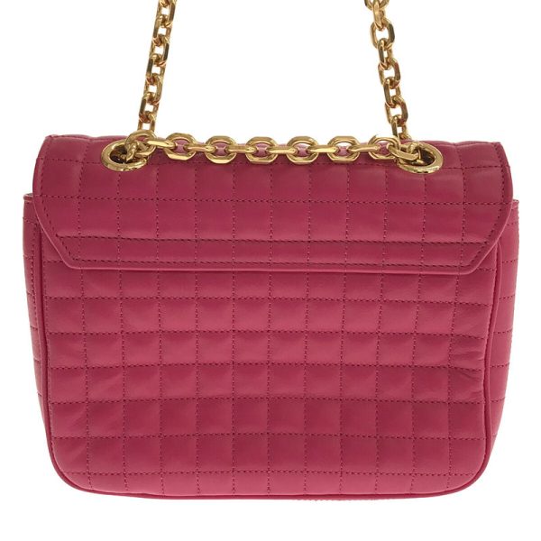 jz3eog845wnb 4 Celine Small C Quilted Calfskin Shoulder Bag