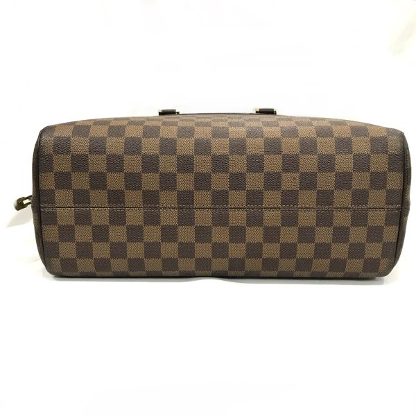 k1209 3 Louis Vuitton Nolita handbag Damier Ebene Brown