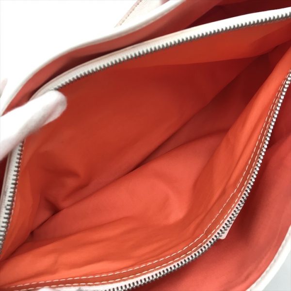 k1507 8 Celine Boogie Hand Bag Red Canvas Leather