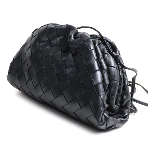 k23 3476 1 2 Bottega Veneta Mini The Pouch Shoulder Bag Black