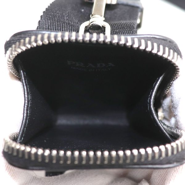 k23 4035 1 4040 Prada Saffiano Leather Mini Envelope Bag 2Way Shoulder Bag Black