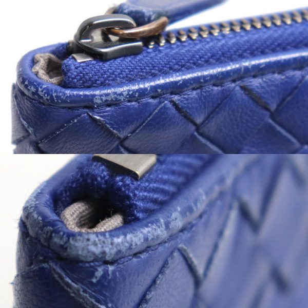 k23 4372 1 4378 Bottega Veneta Document Case Clutch Bag Blue