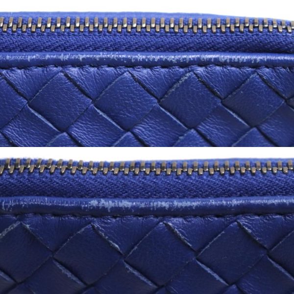 k23 4372 1 4379 Bottega Veneta Document Case Clutch Bag Blue