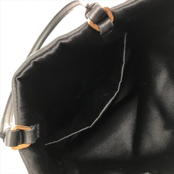 k2303 8 Prada Mini Handbag Leather Black