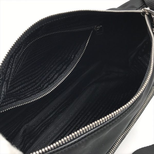 k2506 8 Prada Shoulder Bag Nylon Black