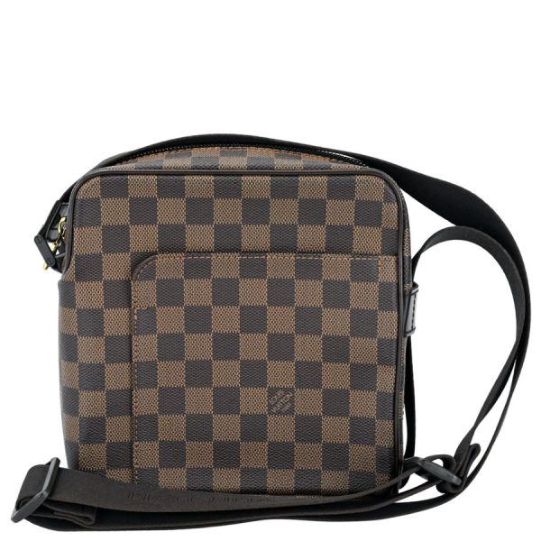 k360129 02 01 Louis Vuitton Olaf PM Shoulder Bag Brown