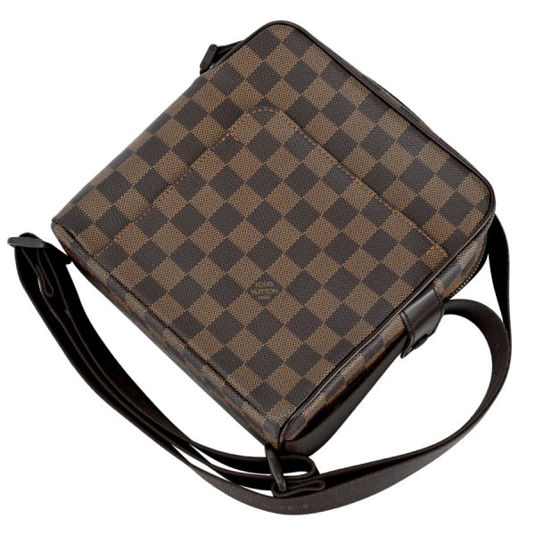 k360129 02 13 Louis Vuitton Olaf PM Shoulder Bag Brown