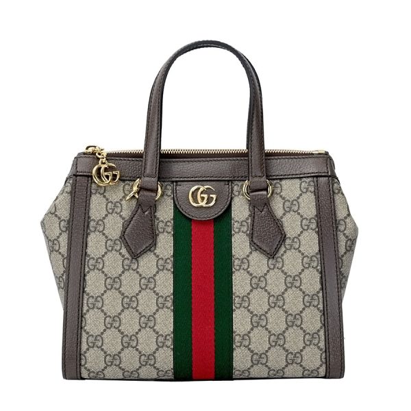 k360217 09 01 Gucci Ophidia GG Small Tote Bag Beige Ebony