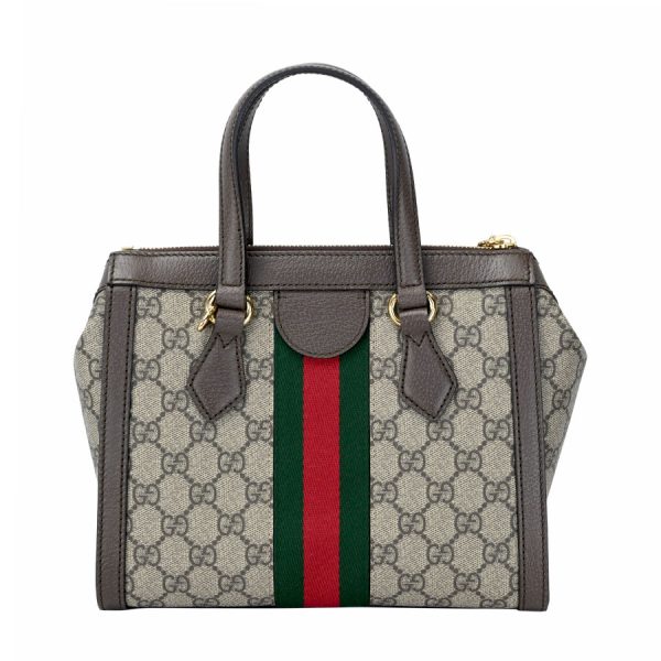 k360217 09 02 Gucci Ophidia GG Small Tote Bag Beige Ebony