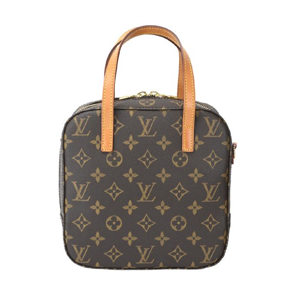 k360408 02 02 Louis Vuitton Spontini 2way Shoulder Bag Brown