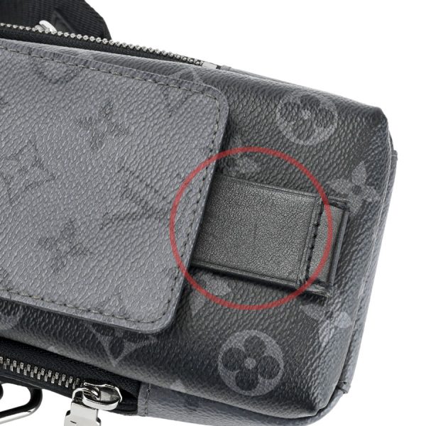 k360417 06 16 Louis Vuitton Double Phone Pouch Black Gray