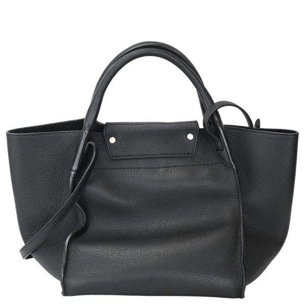 k360515 12 02 Celine Big Bag Small Long Strap Shoulder Black