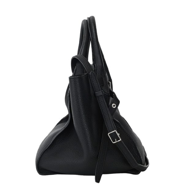 k360515 12 04 Celine Big Bag Small Long Strap Shoulder Black