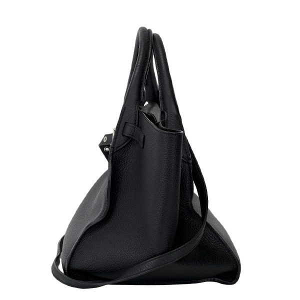 k360515 12 05 Celine Big Bag Small Long Strap Shoulder Black