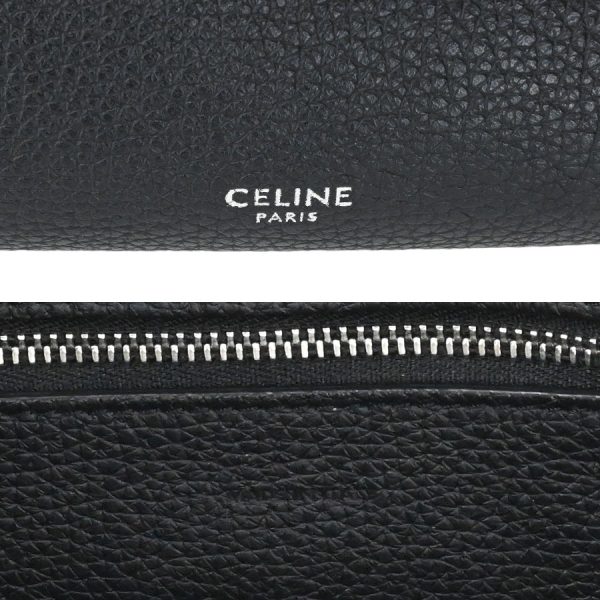 k360515 12 11 Celine Big Bag Small Long Strap Shoulder Black