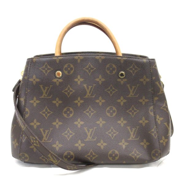 kr223541 2 Louis Vuitton Montaigne BB Monogram Handbag Pawn Shop