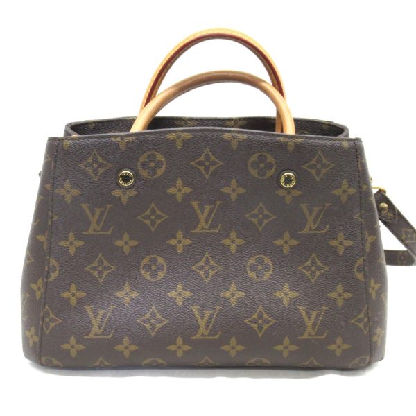 kr223541 3 Louis Vuitton Montaigne BB Monogram Handbag Pawn Shop