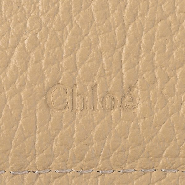 lchc21wp945f5720g 9 Chloe Trifold Wallet Alphabet Beige