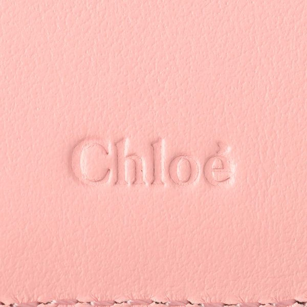 lchc23wp945l556l8 9 Chloe Trifold Wallet Alphabet Pink