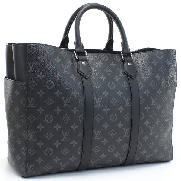 lovm46451011 1 Louis Vuitton Eclipse Tote Bag Sac Pla Black