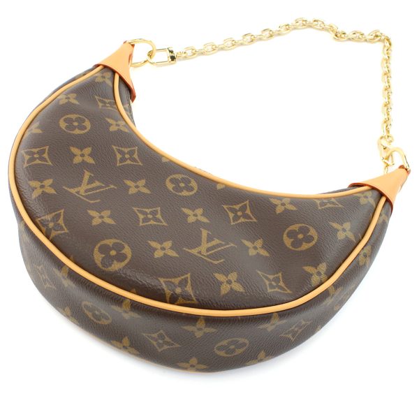 lovm81098011 4 Louis Vuitton Monogram Loop Semi Shoulder Brown