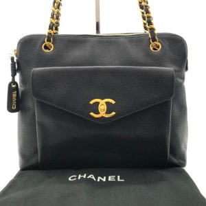 m12294 1 Chanel Wild Stitch Handbag Black