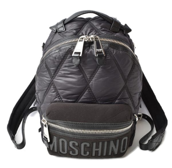 m211110 11 mo 1 Moschino Rucksack Backpack Black