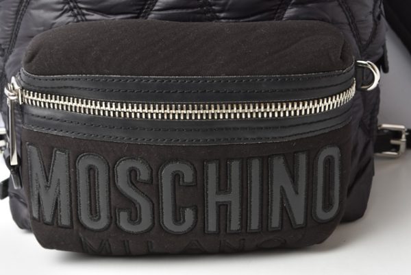 m211110 11 mo 3 Moschino Rucksack Backpack Black