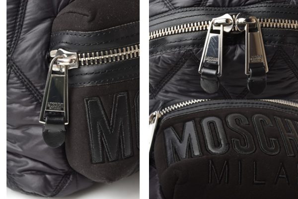 m211110 11 mo 4 Moschino Rucksack Backpack Black