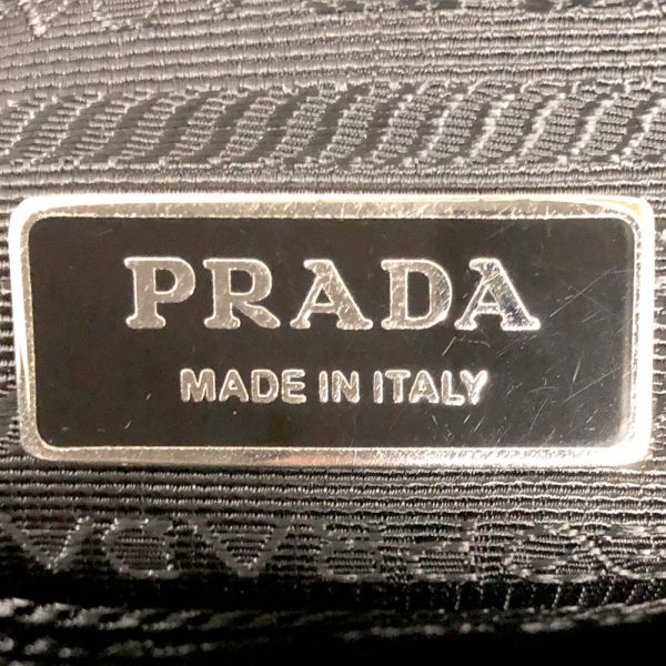 m22 1694 3 Prada Shoulder Bag Nylon Black