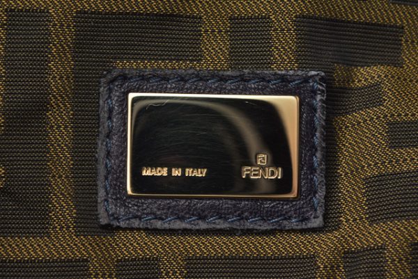 m2203 07 fe 8 FENDI spy tote bag dark navy