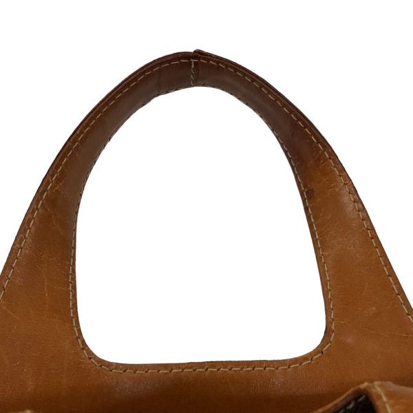 m23 2231 11 Celine Macadam Pattern Handbag Tote Bag Leather Bag