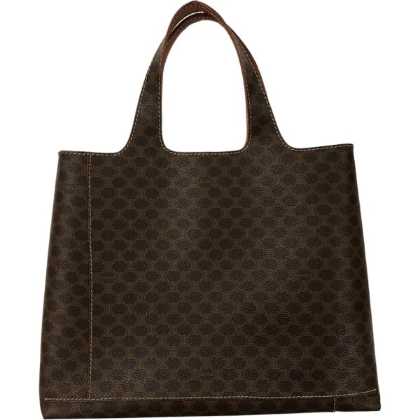 m23 2231 4 Celine Macadam Pattern Handbag Tote Bag Leather Bag