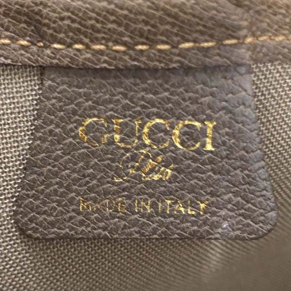 m23 2595 2 Gucci Tote Bag Gg Plus Sherry Line Old Gucci Brown