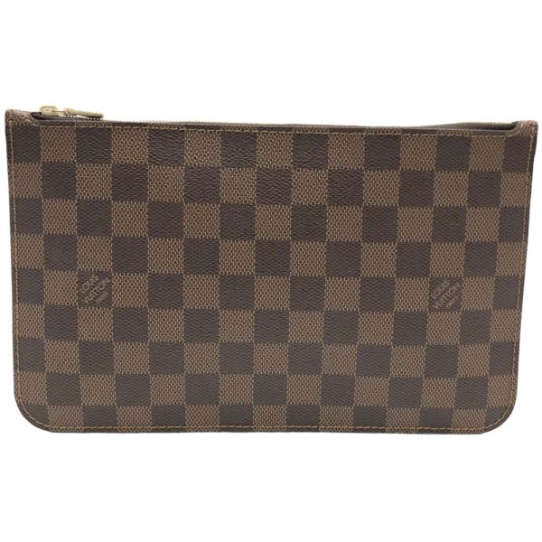 m23 2750 6 Louis Vuitton Neverfull accessory pouch Damier Ebene