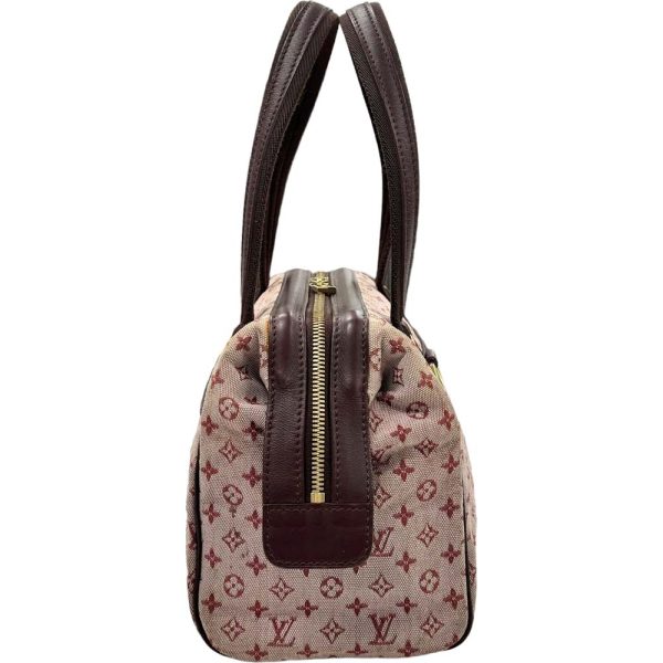 m24 1472 5 Louis Vuitton Josephine PM Monogram Mini Handbag Pink Red