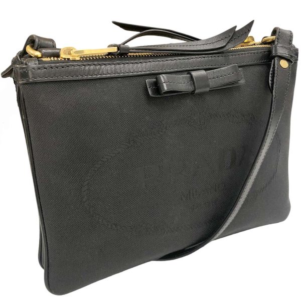 m24 1539 2 Prada Shoulder Bag Black