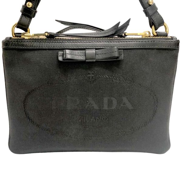 m24 1539 3 Prada Shoulder Bag Black