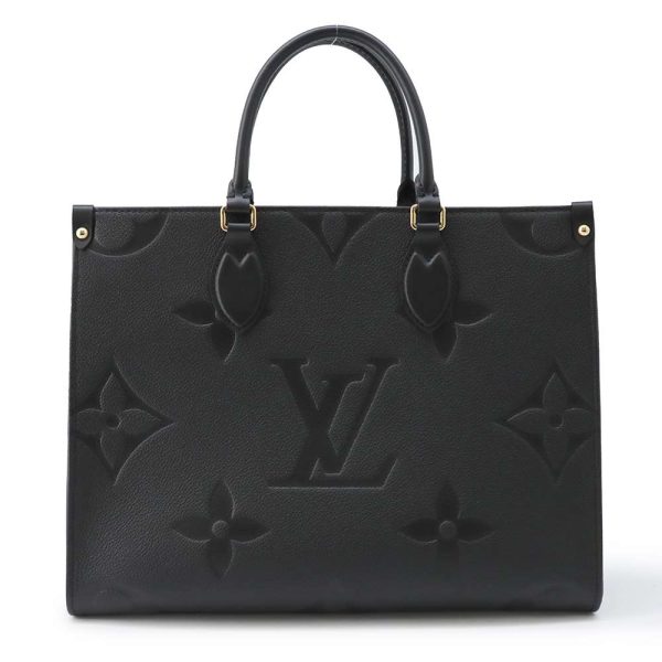 m45595 01 Louis Vuitton On the Go MM Shoulder Bag Monogram Empreinte