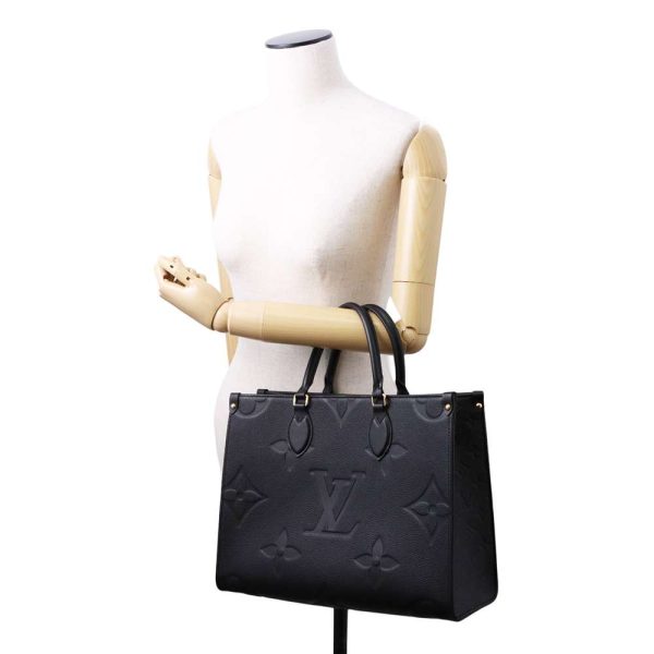 m45595 05 Louis Vuitton On the Go MM Shoulder Bag Monogram Empreinte