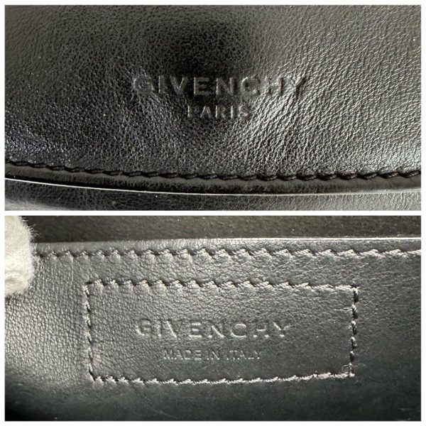 m47961249631 8 Givenchy Shoulder Bag Leather Metal Chain Black